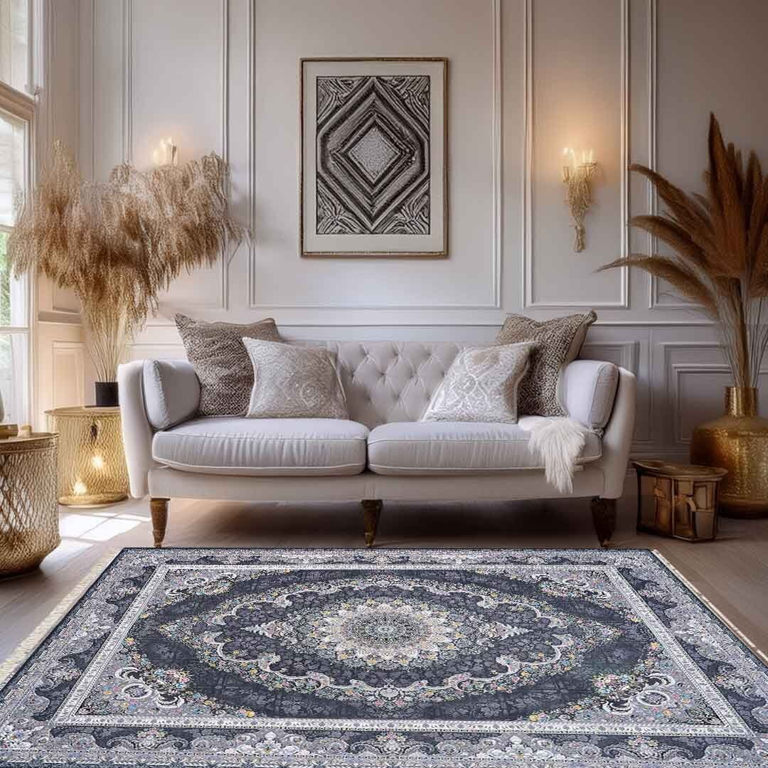 Amatis Viona Dark Grey Rug | A-135 - Image 3