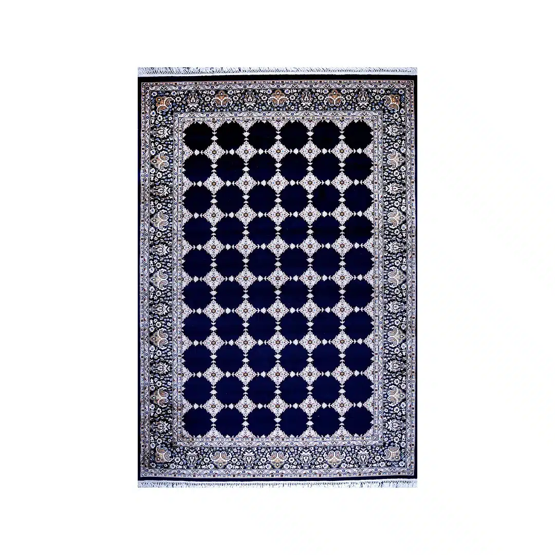 Bukhara Navy Elegance Rug | A636A-E3366-NAVY/NAVY