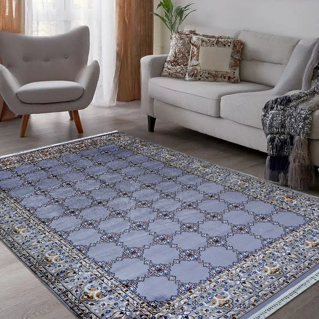 Bukhara Grey Elegance Rug | A636A-E3377-GREY/GREY - Image 2