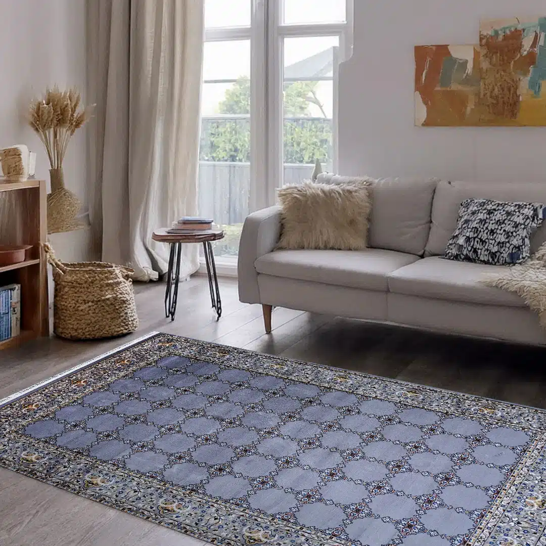 Bukhara Grey Elegance Rug | A636A-E3377-GREY/GREY - Image 3