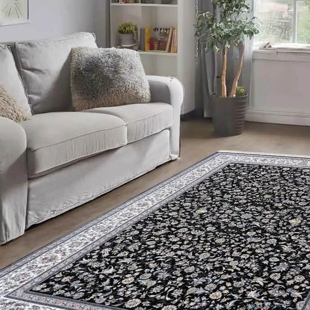 Amatis Adrianna Navy Blue Rug | A-133 - Image 4