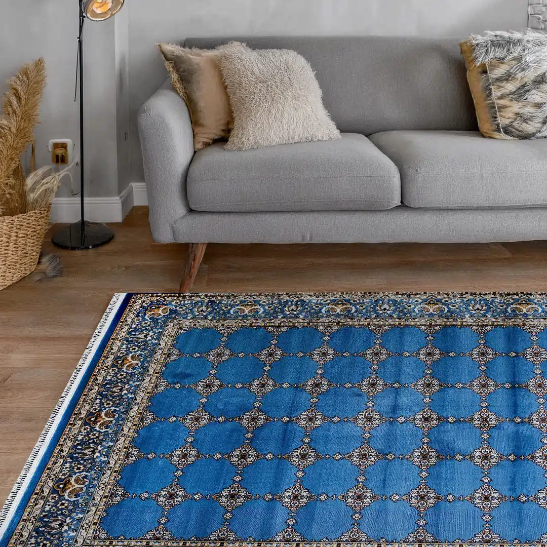 Bukhara Blue Elegance Rug | A636A-E3311-BLUE/BLUE - Image 4