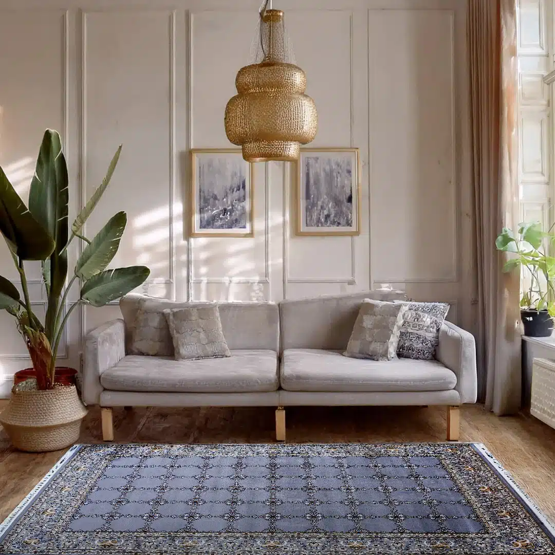 Bukhara Grey Elegance Rug | A636A-E3377-GREY/GREY - Image 5