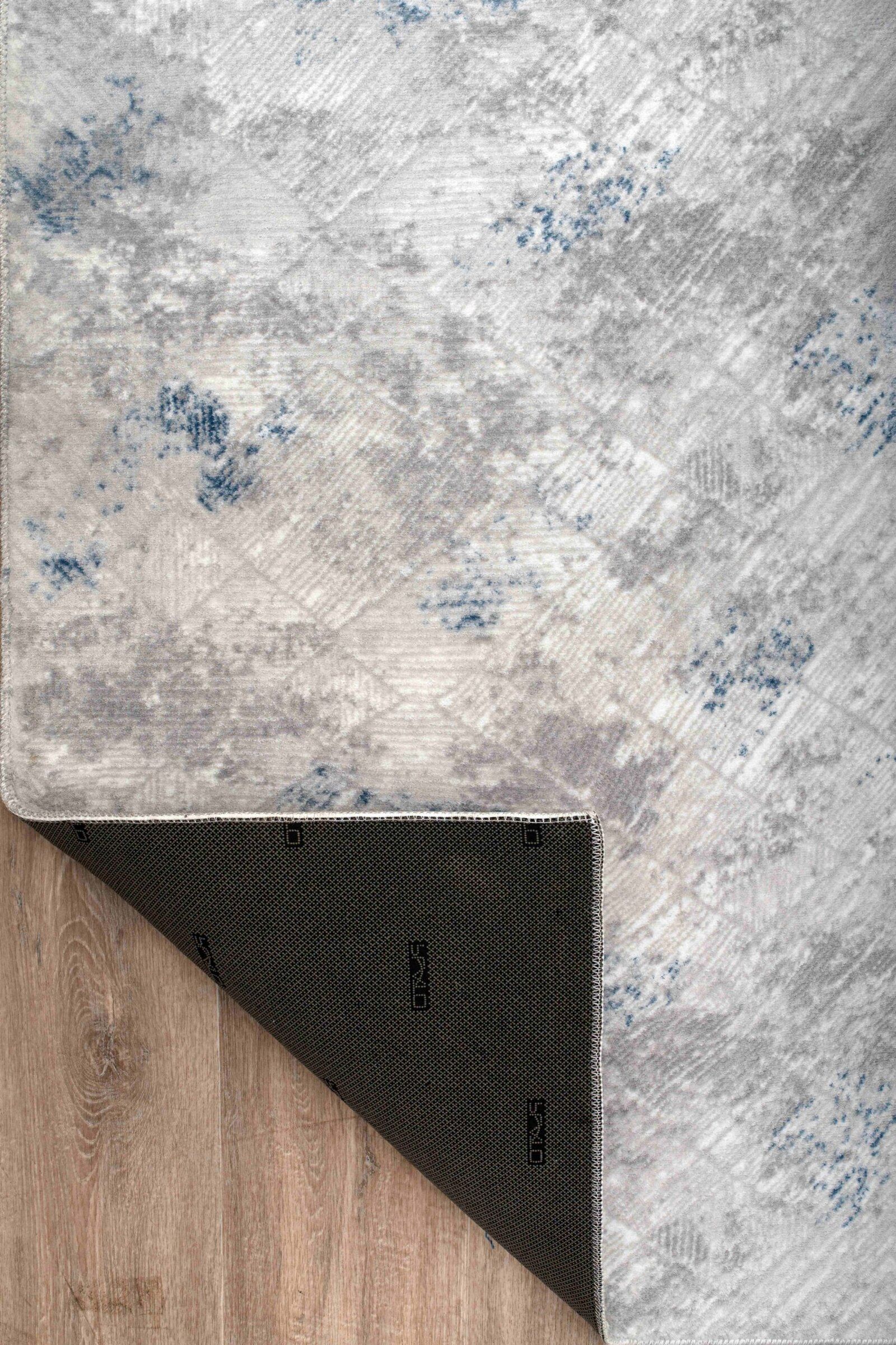 PARANTEZ-4229-BLUE - Washable Modern Rug - Image 6